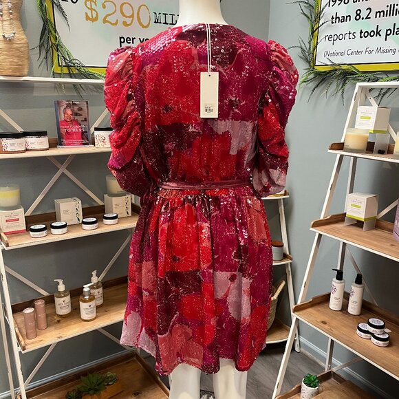 NWT BTFL-Life Calina Sequin Dress - Picture 3 of 4